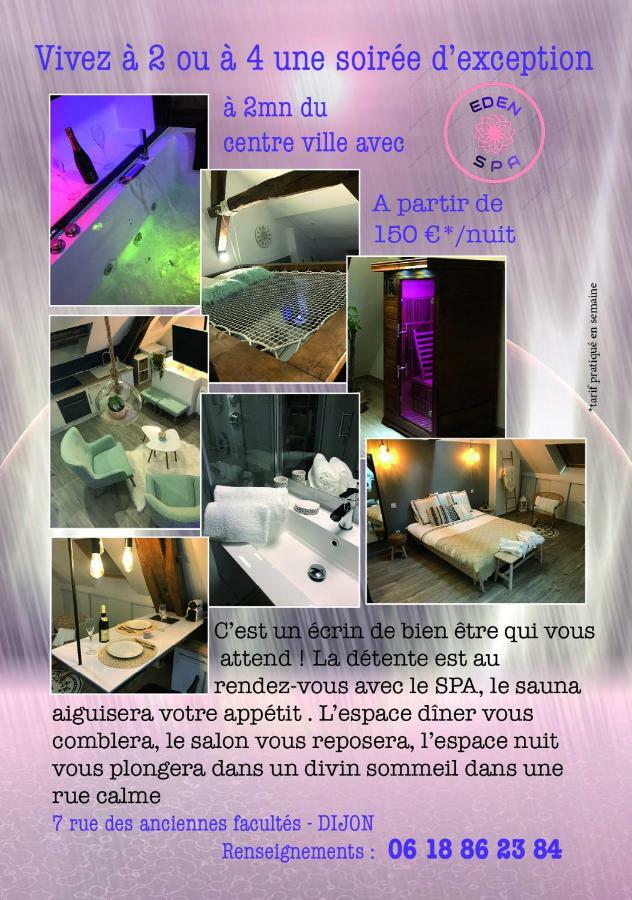 Eden Spa Appartement D'Exception ديجون المظهر الخارجي الصورة